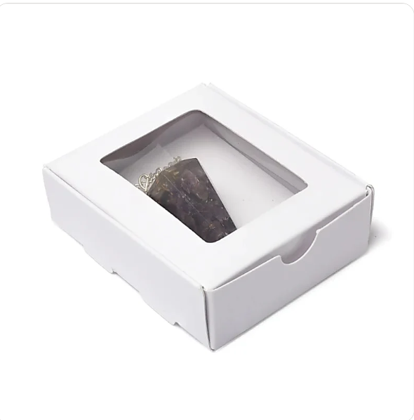 Orgonite Pendule Améthyste pointe à facette