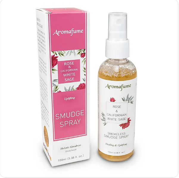 Spray smudge Sauge Blanche et Rose Aromafume