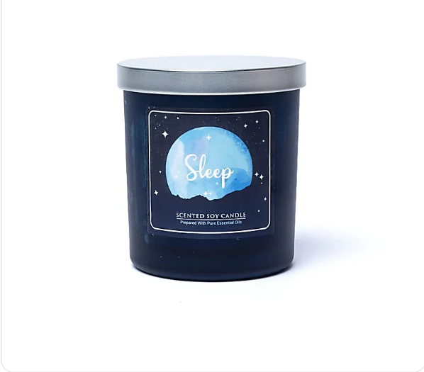 Bougie de soja parfumée Song of India Sleep dans en verre