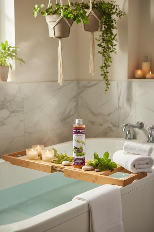 Ayurvenat Gel douche 18 herbes ayurvédiques BIO