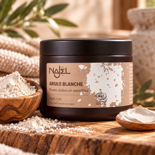 Argile Blanche – Peaux sèches & sensibles