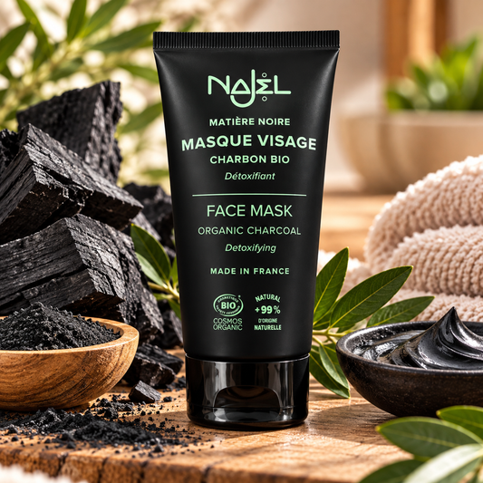 Masque Visage Détoxifiant au Charbon Bio