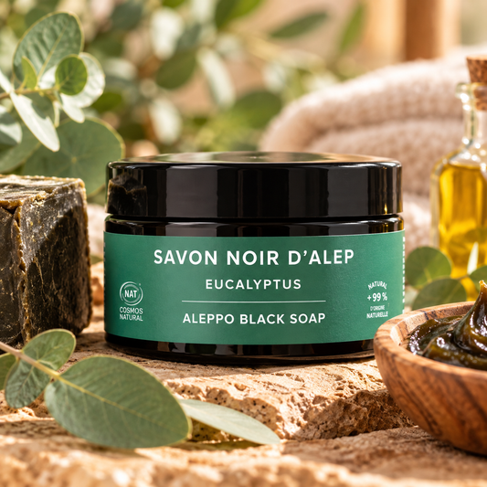 Savon Noir d’Alep à l’Eucalyptus